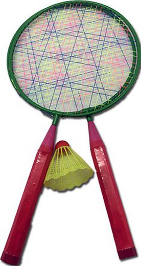 Kort badminton sæt