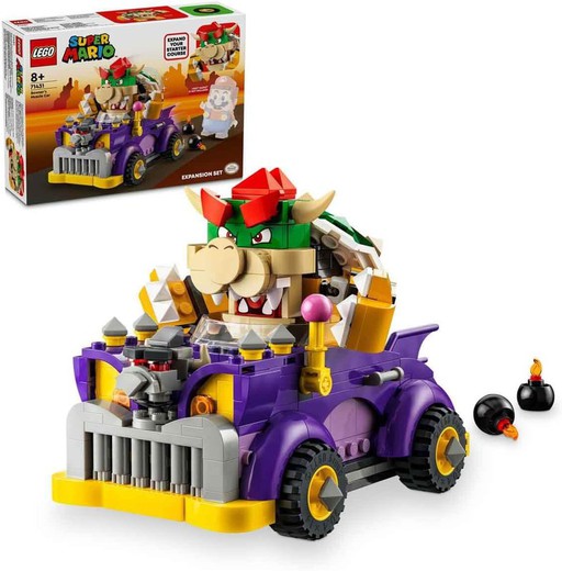 Set De Expansión: Coche Monstruoso De Bowser Lego