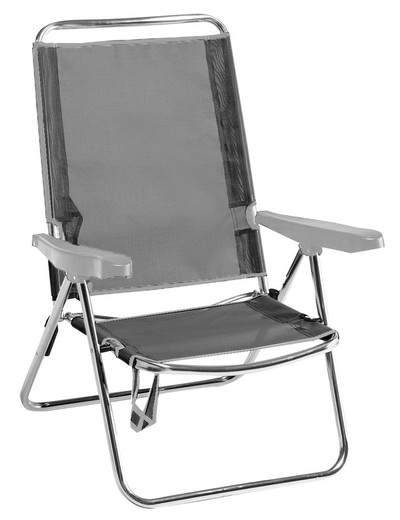 Beach Chair Alum Alto Text Gr