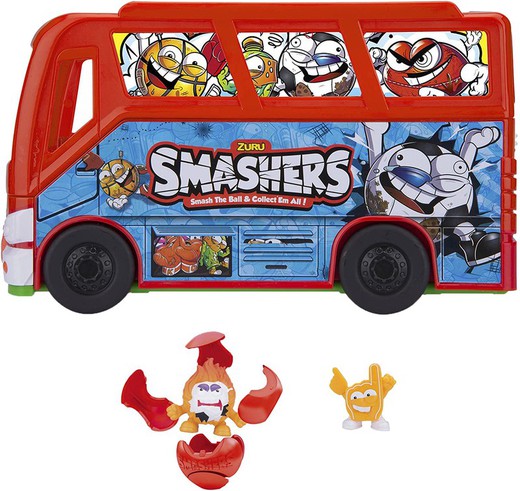 Smashers team bus football