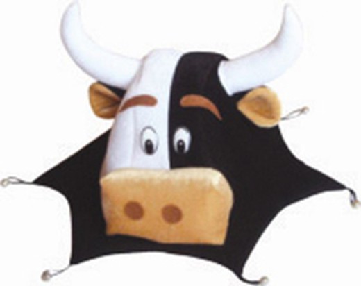 Cow hat with balls