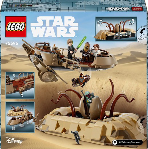 *STAR WARS ESQUIFE DEL DESIERTO Y FOSA DEL SARLACC