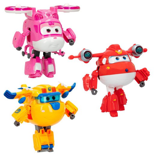 Super Wings - Supercharge Light & Sound Figure 3 / S