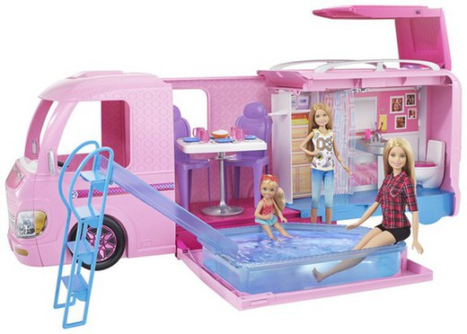Barbie σούπερ τροχόσπιτο