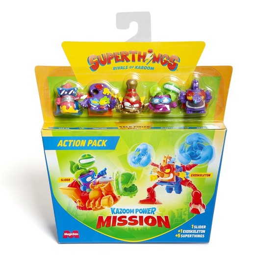 Superthings Kazoom P.Mission-Action Pack