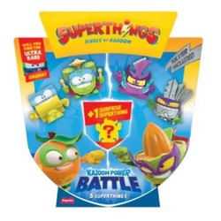 SUPERTHINGS-KAZOOM POWR BATTLE FIVE PACK ASST