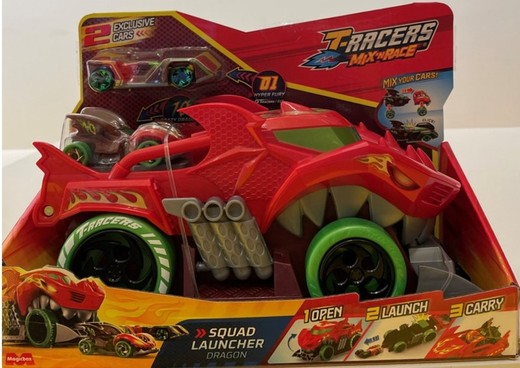 T-Racers  - Playset Dragon Squad Launcher