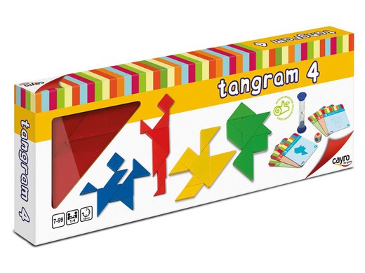 Tangram 4 Joueurs Bois