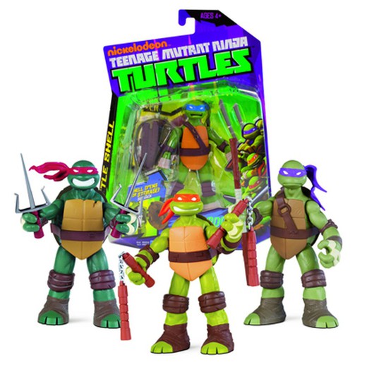 TMNT Figura Battle Shell