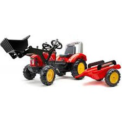 Tractor Pala/Remolque Ped.Rojo