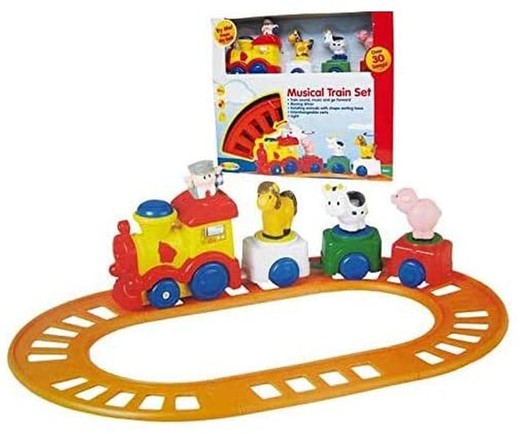 Pociąg dla dzieci z torami