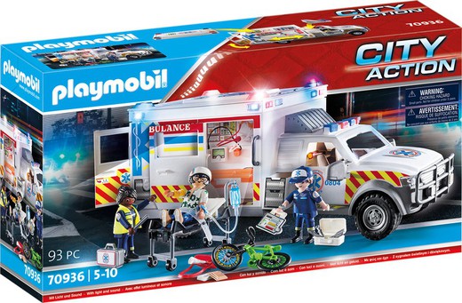 Vehículo De Rescate: Us Ambulance