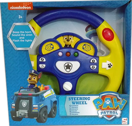 Paw patrol chase steering wheel