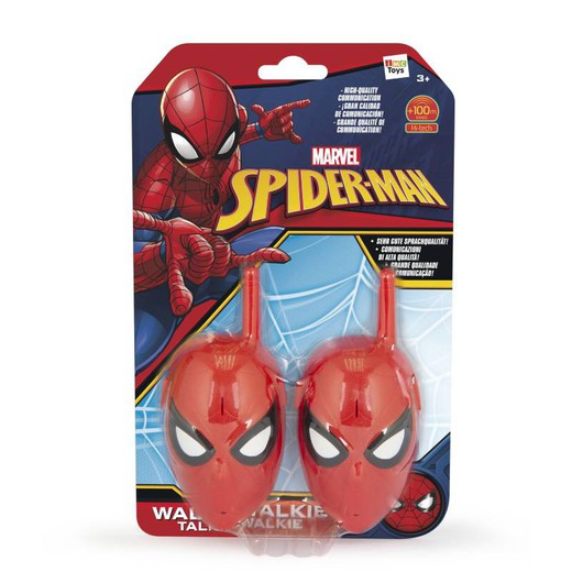 WALKIE TALKIE CARA SPIDERMAN