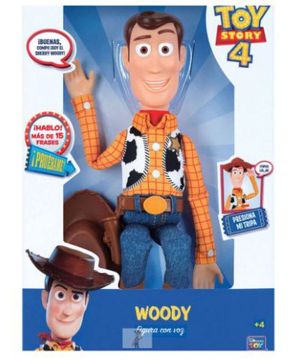 Woody med Voice Toy Story