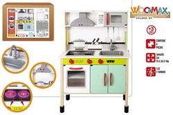 Woomax-Electronic Wood Kitchen 70X30X104Cm