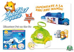 Zhu zhu pets on the go