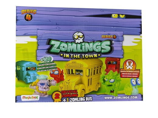 Zomlings στο αστικό λεωφορείο της πόλης