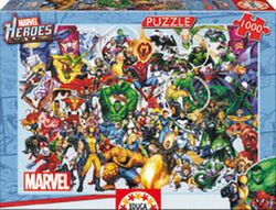 Puzzle 1000  Los Heroes De Marvel