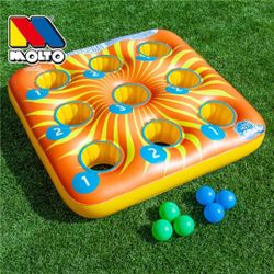 2 EN 1 INFLATABLE TARGET BALL