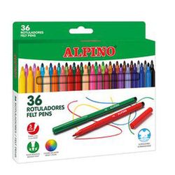 36 Rotuladores Alpino Standard