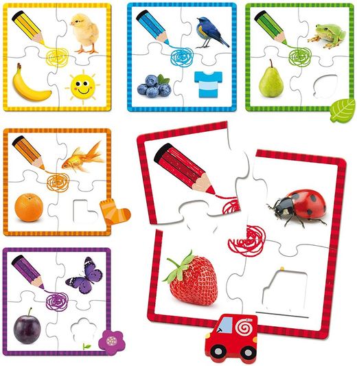 PUZLES DE COLORES 6  GOULA.