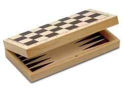 Pieghevole Scacchi-Dama-Backgammon