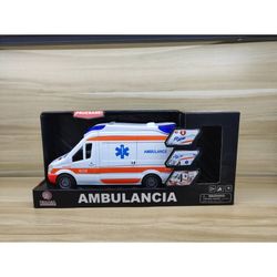 AMBULANCIA 1:14 C/MUSICA Y LUZ