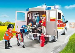 City Life Ambulancia Con Luces Playmobil