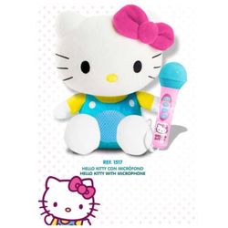 AMPLIFICADOR PELUCHE C/MICRO Y CABLE HELLO KITTY