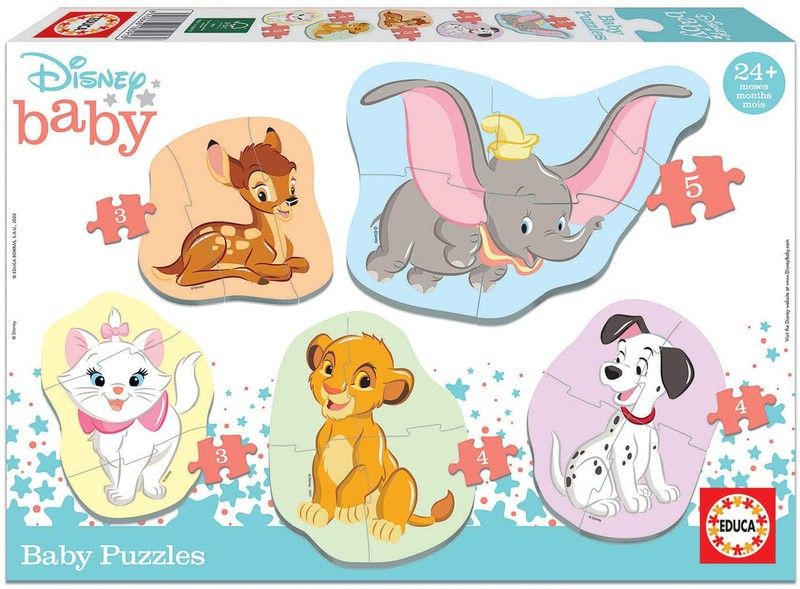 Puzzle Baby Disney Animals 2 - Educa 18591 — DonDino juguetes