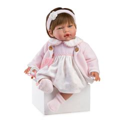 ANITA MUÑECA C/PESO VESTIDO BLANCO EXCLUSIVA