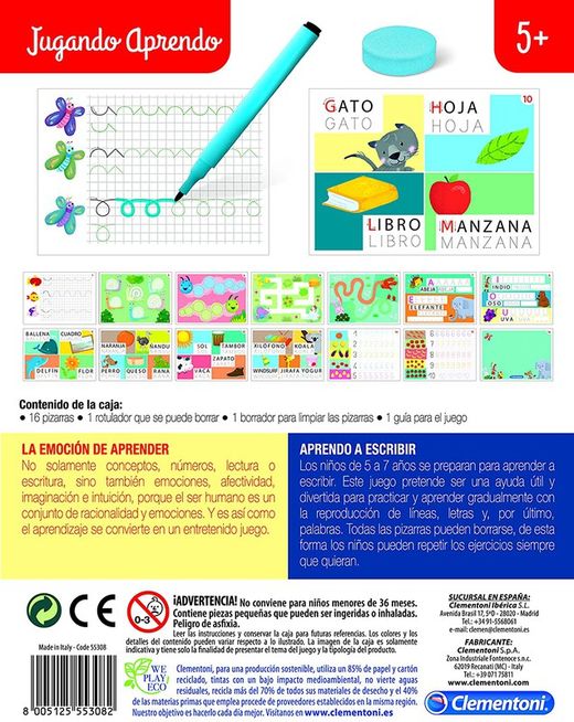 j'apprends à écrire