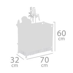 ARMARIO CAMBIADOR PLEGABLE C/ACCES KOALA