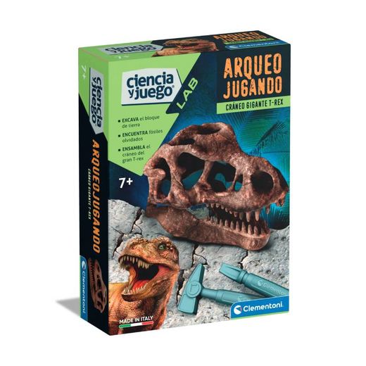 ARQUEJUGANDO CRANEO DE T-REX