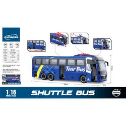 AUTOBUS 1:16 LUZ SONIDO