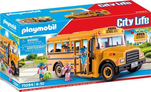 Autobús Escolar Us Playmobil