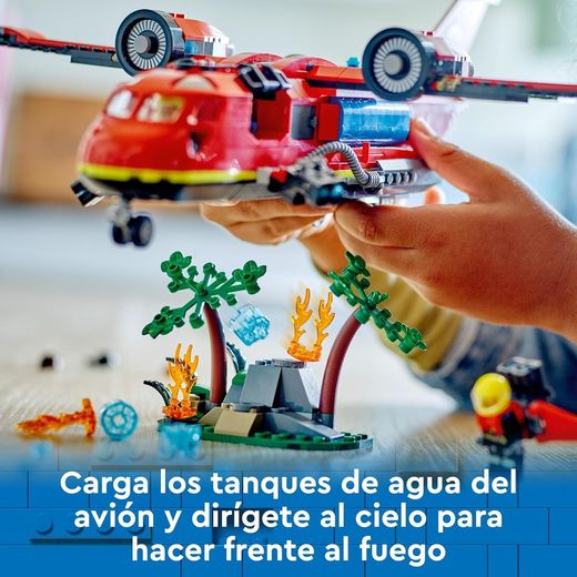Avión De Rescate De Bomberos Lego
