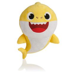 Peluche musicale bébé requin