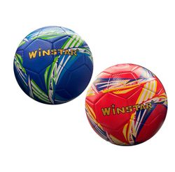 BALON FUTBOL PLAYA PVC Nº 5 AZUL/ROJO
