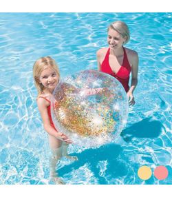 Balón Transp. Glitter 71Cm