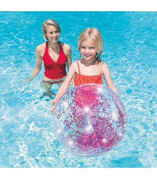 Balón Transp. Glitter 71Cm