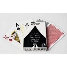 BARAJA POKER PLASTICO 55 CARTAS INDICE JUMBO