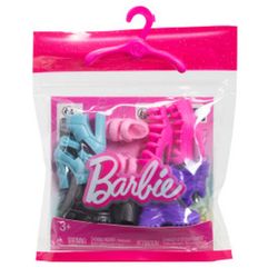 BARBIE 5 PARES ZAPATOS