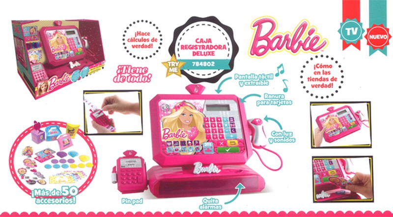 Inclinarse Cristo Robar a Barbie caja registradora delx — DonDino juguetes