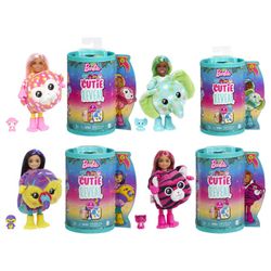 Barbie Chelsea Cutie Reveal Serie Amigos Jungla