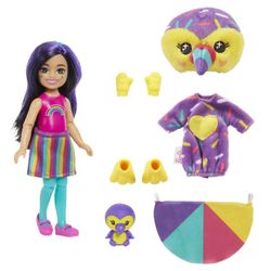 Barbie Chelsea Cutie Reveal Serie Amigos Jungla