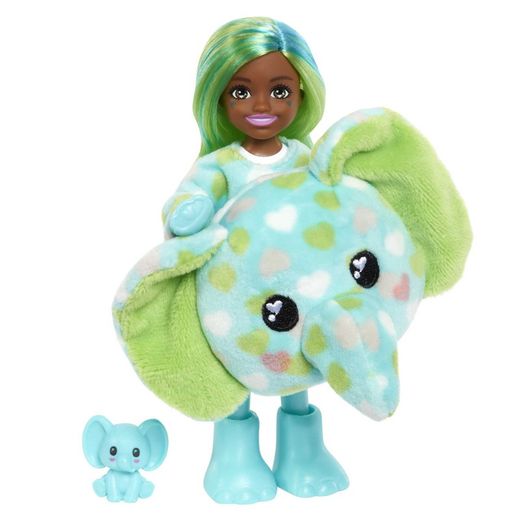 Barbie Chelsea Cutie Reveal Serie Amigos Jungla