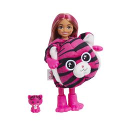Barbie Chelsea Cutie Reveal Serie Amigos Jungla