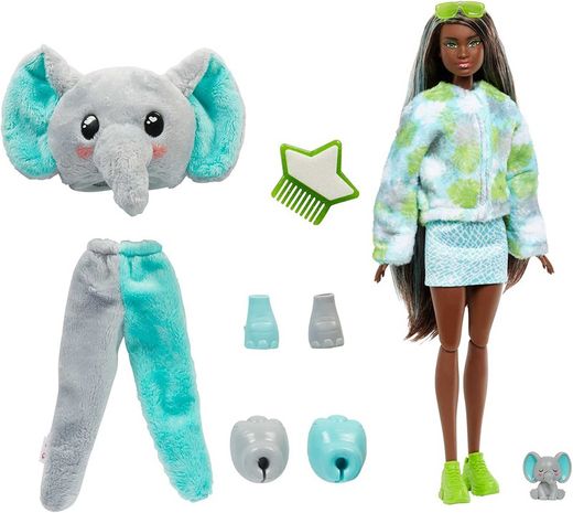 BARBIE CUTIE REVEAL SERIE AMIGOS JUNGLA ELEFANTE